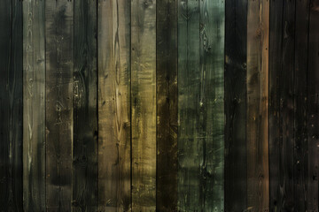 Background image of an old weathered dark wooden plank wall with a rustic and grunge feel, perfect for vintage projects