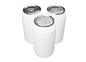 close up on soda can mockup