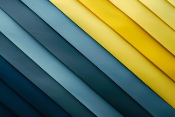 Obraz premium Vibrant digital illustration with stylish blue and yellow stripes, perfect for creative projects. Ideal for adding energy to presentations, banners, and more
