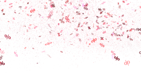 percent rain shopping digital in 3d.