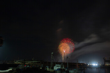 野村花火による秋の芸術花火