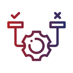 feasibility gradient icon