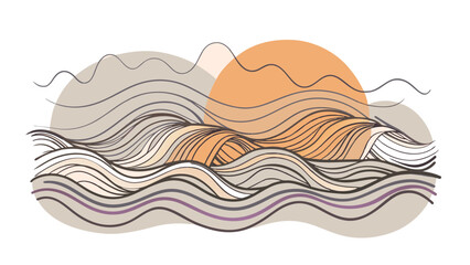 illustration of a sea shell