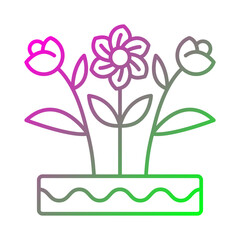 Pot Plant Flower icon