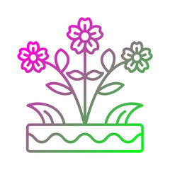 Pot Plant Flower icon
