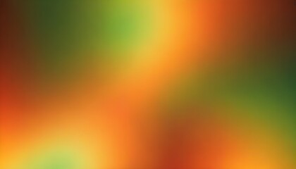 Blurred abstract background featuring warm orange and cool green color tones, high detail, redscale, red light leaks, warm, bright sunlight