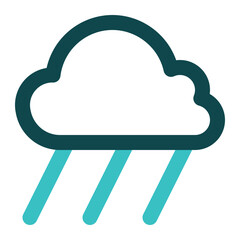 rain icon for illustration