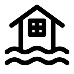 flood icon for illustration