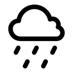rain icon for illustration