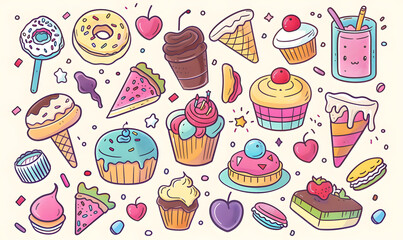 cartoon illustrator card or background .
