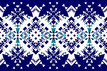 Ethnic seamless patterns with simple shapes. Tribal and ethnic fabrics. African, American, Mexican, Indian styles. Simple geometric pattern elements are best used in web design, textile printing.