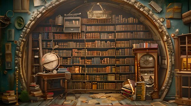 multilingual books helf 