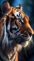 Obraz premium Detailed photo of a tiger