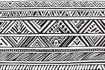 African tribal pattern backgrounds creativity monochrome.