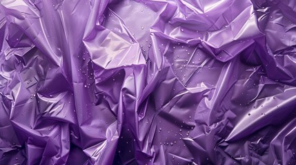 Wrinkled Purple Foil