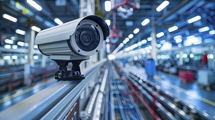 Enhance factory security with cutting-edge surveillance systems for robust protection.