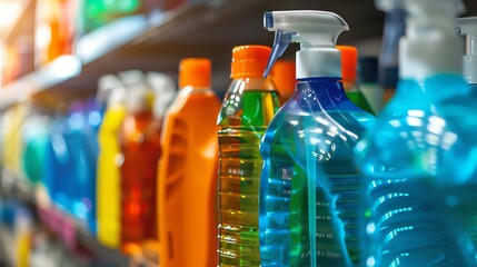 A cleaning product manufacturing plant