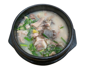 순대국, Sundaeguk, Korean Blood Sausage Soup 