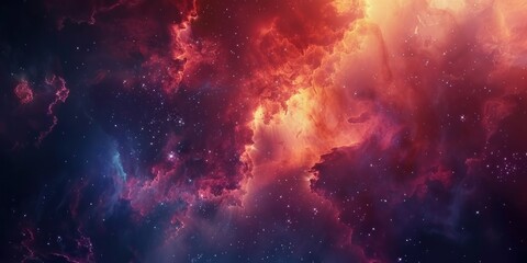 Fototapeta premium amazing nebula cloud background wallpaper,