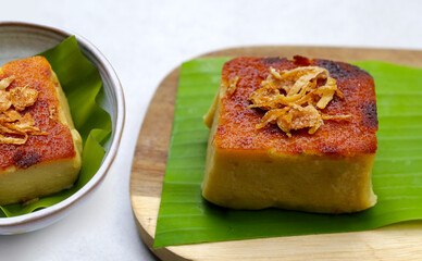 Thai custard cake, Custard pudding