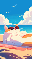 beach and sea