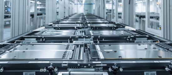 Assembly Line for Manufacturing of Electronic Components