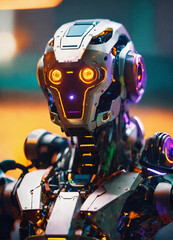 Fototapeta premium robot with hands