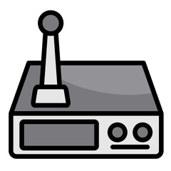 Radio Transmitter Icon