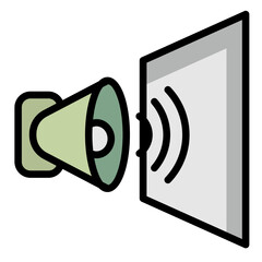 Soundproofing Material Icon