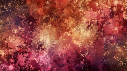 Moody dark surface with shimmering golden and fiery orange accents. Opulent design