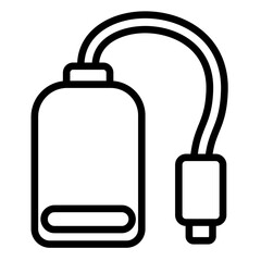 External Hard Drive Icon