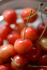 Cherries are so delicious!