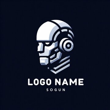 Cyberborg Logo: Futuristic Symbol for Technology Identity