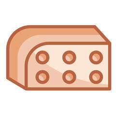 Bullnose Brick Icon