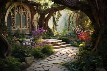Garden architecture outdoors woodland