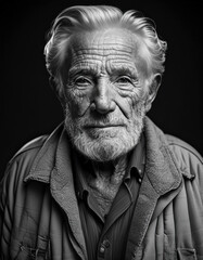 Obraz premium portrait of old person