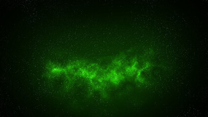 Realistic galaxy background