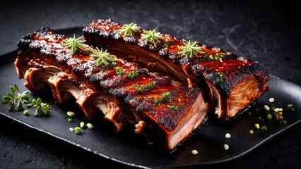 Essential Barbecue Ribs, Sweet, Savory, Herbately Perfected