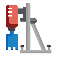Concrete Core Drill Icon