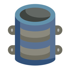 Concrete Cylinder Molds Icon