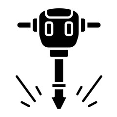 Concrete Hammer Icon