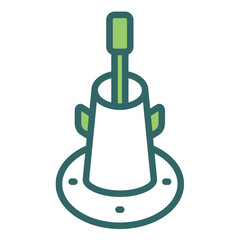Concrete Slump Cone Icon