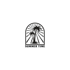 summer logo vector