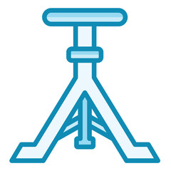 Pipe Threading Stand Icon