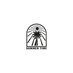 summer logo vector