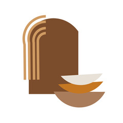 Abstract arh decoration 