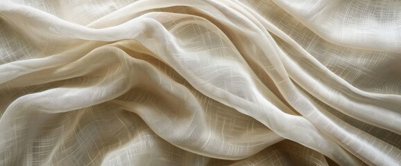 Beige table cloth fabric texture wallpaper background