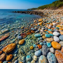 beach and stones
