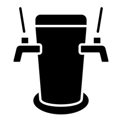 Draft Beer Towers Icon