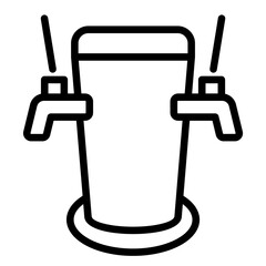 Draft Beer Towers Icon